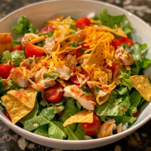Chicken Taco Salad – HEALTHY & EASY