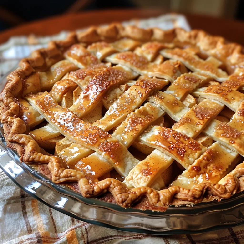 Classic Apple Pie – HOMEMADE & CRISPY