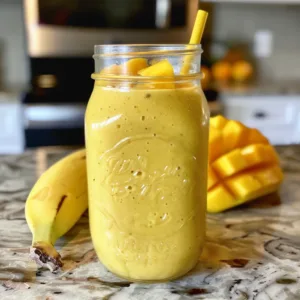 Tropical Smoothie (Mango, Pineapple, Banana)