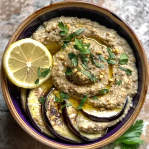 MELITZANOSALATA (Greek Eggplant Dip) – EASY & CREAMY