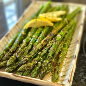 EASY Grilled Asparagus with Lemon Zest – 10 MIN SIDE