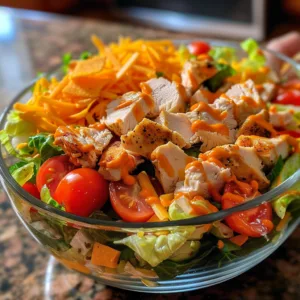Spicy Ranch Chopped Chicken Salad – KICK & CRUNCH