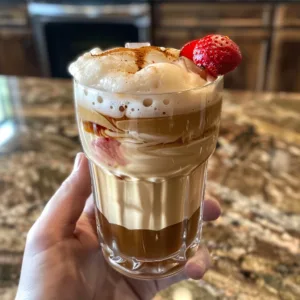 Strawberry Coconut Cold Foam Coffee – EASY & TROPICAL