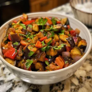 CHUNKY Vegetable Caponata – EASY & HEARTY