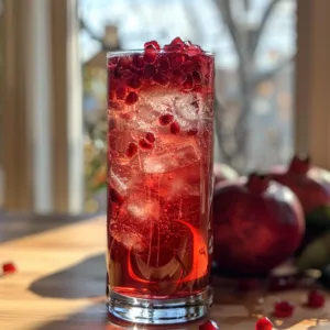 CLASSIC Pomegranate Spritz – EASY & REFRESHING