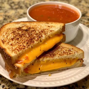 Classic Grilled Cheese & Tomato Soup – EASY & COMFORT FOOD