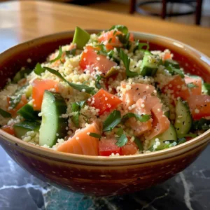 Classic Salmon Couscous Salad – LIGHT & EASY