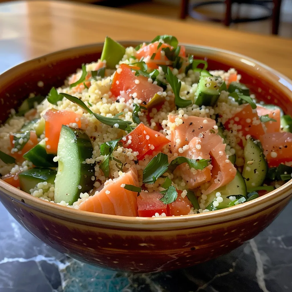 Classic Salmon Couscous Salad – LIGHT & EASY
