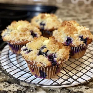 Lemon Blueberry Muffins (Pancake-Inspired) – EASY & FLUFFY