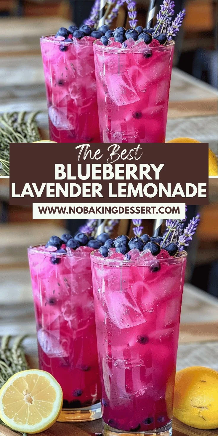 Blueberry Lavender Lemonade Recipe