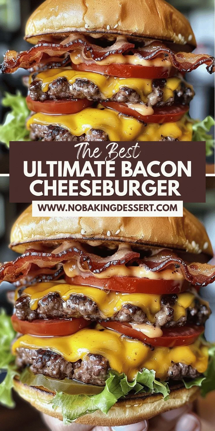Cheesy Bacon Burger