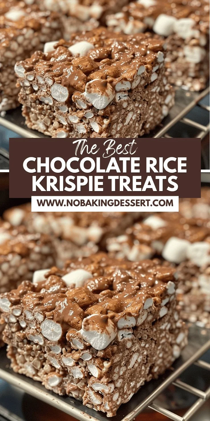 Chocolate Rice Krispie Treats