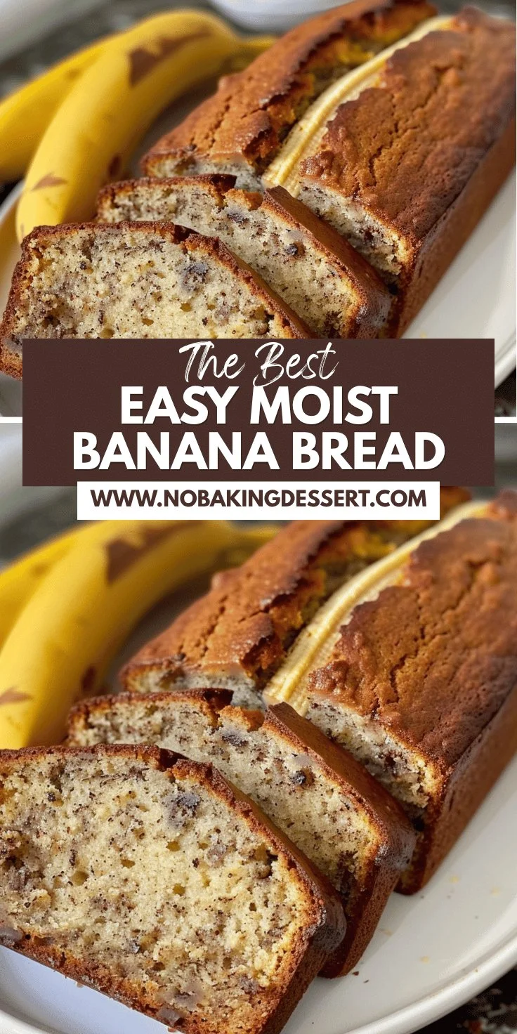Classic Banana Bread: Easy and Moist