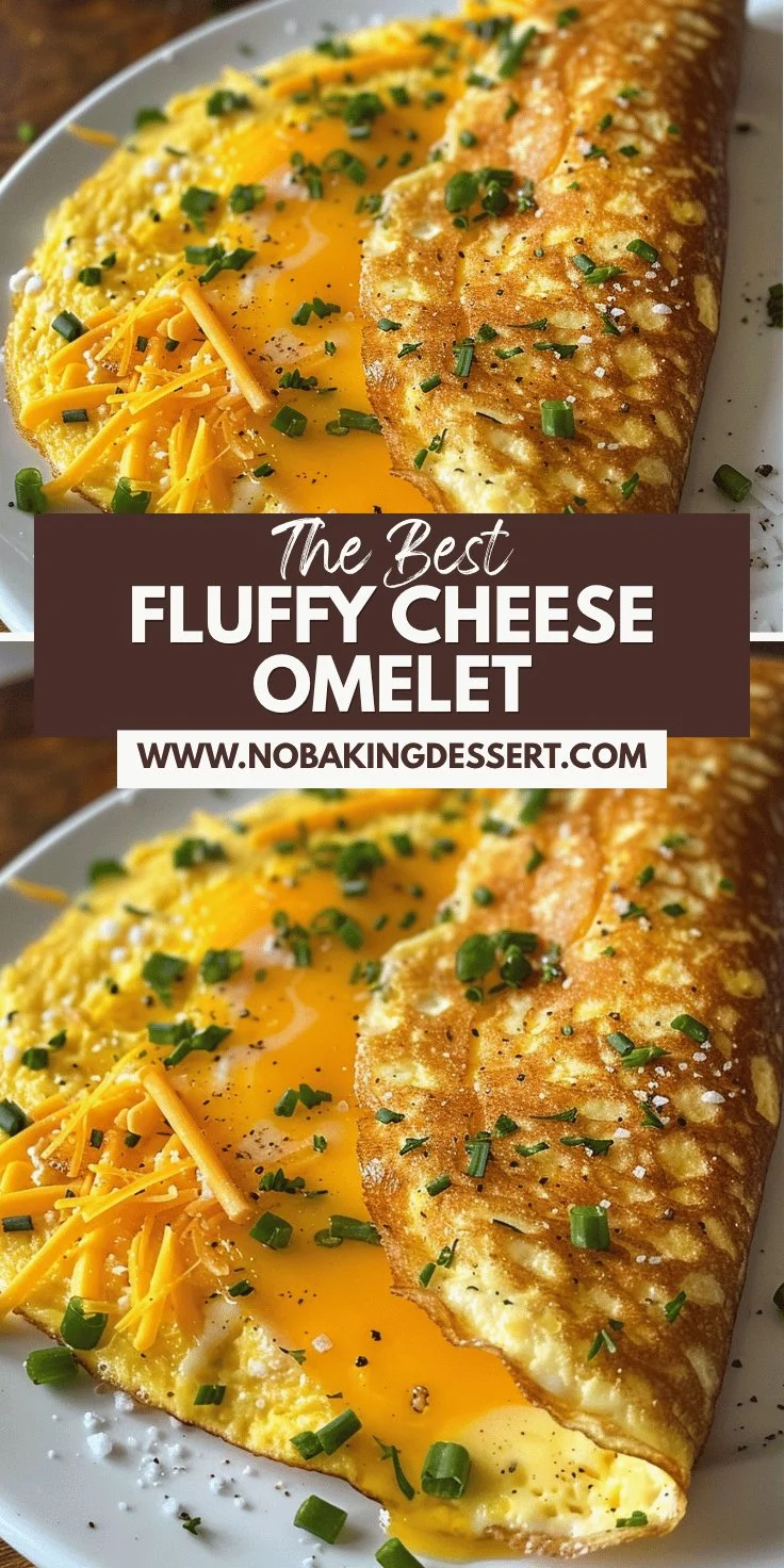 Classic Cheese Omelet: Easy and Fluffy