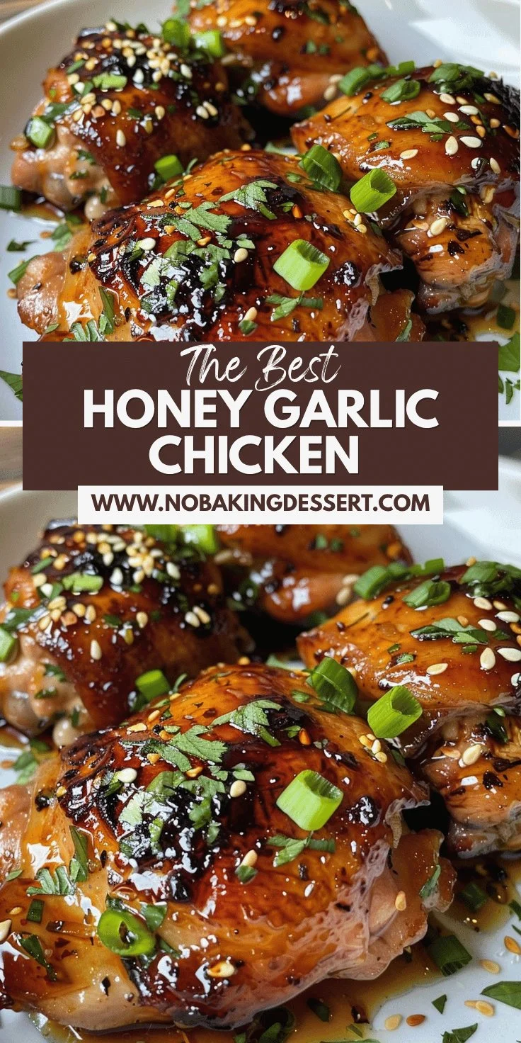 Classic Honey Garlic Chicken Thighs Recipe