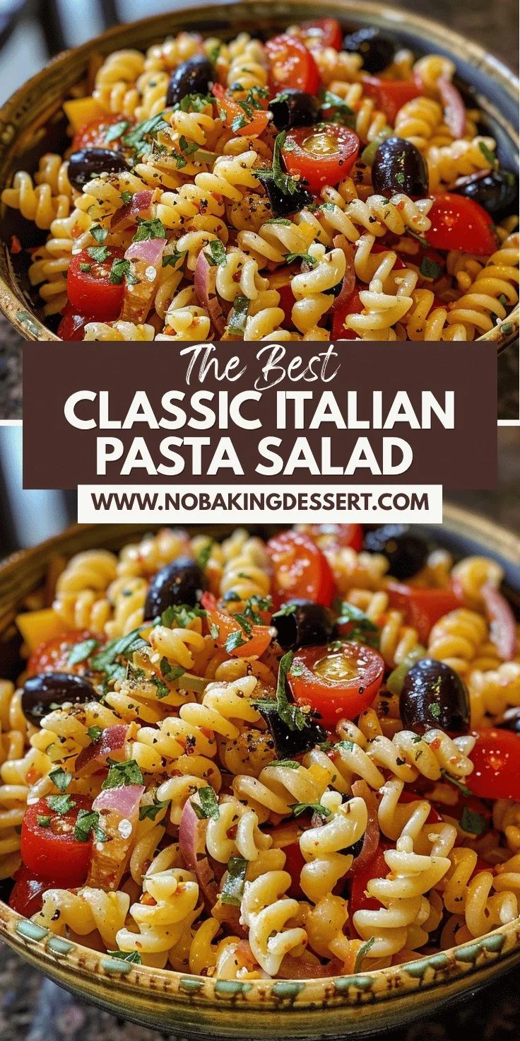 Classic Italian Pasta Salad