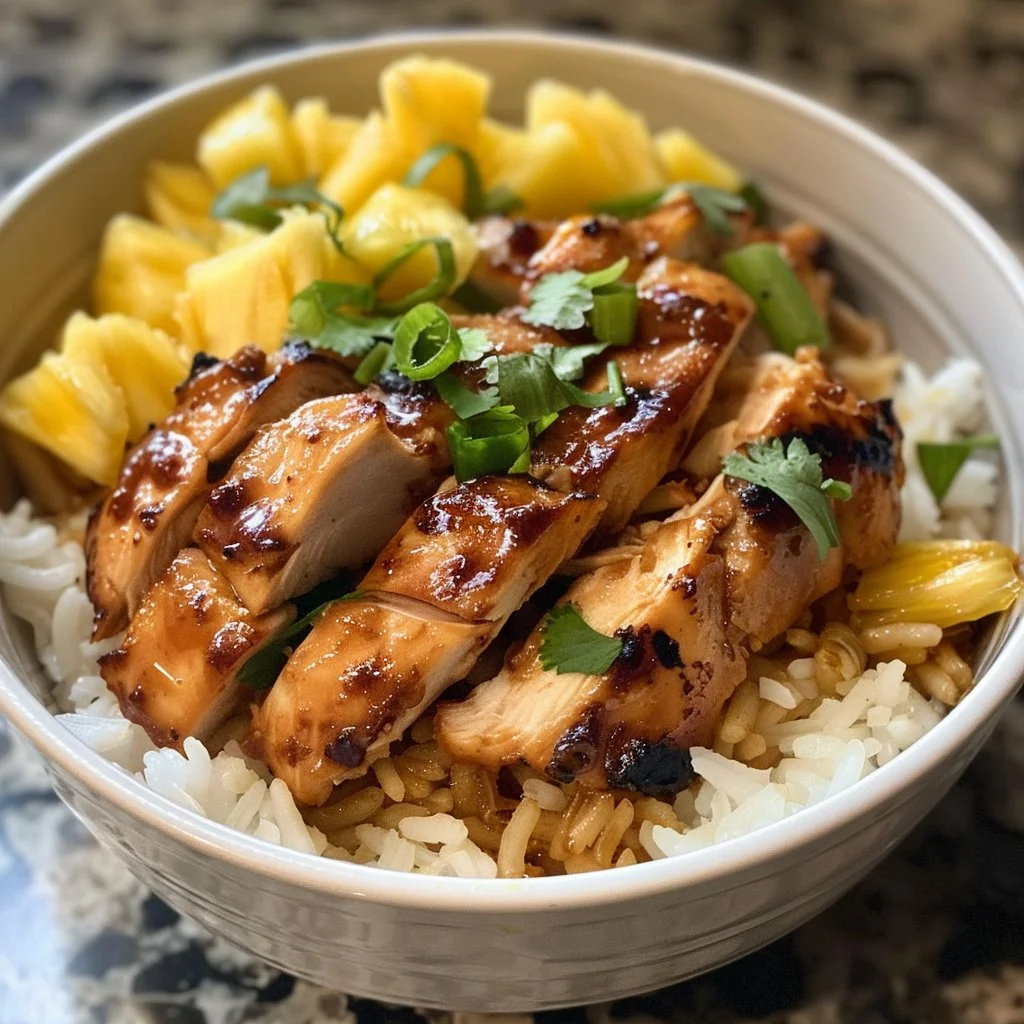 Coconut Chicken Rice Bowl Recipe