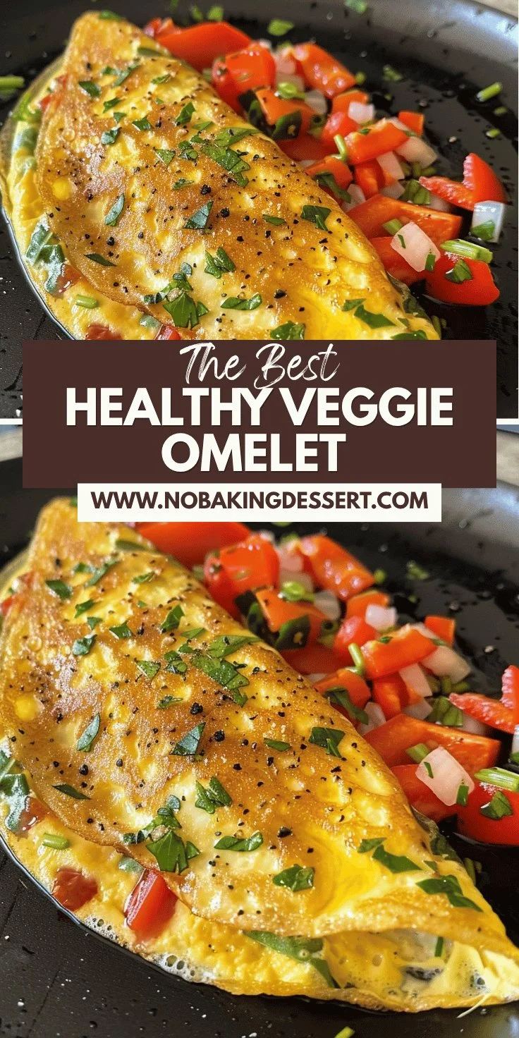 Healthy Veggie Omelet Recipe