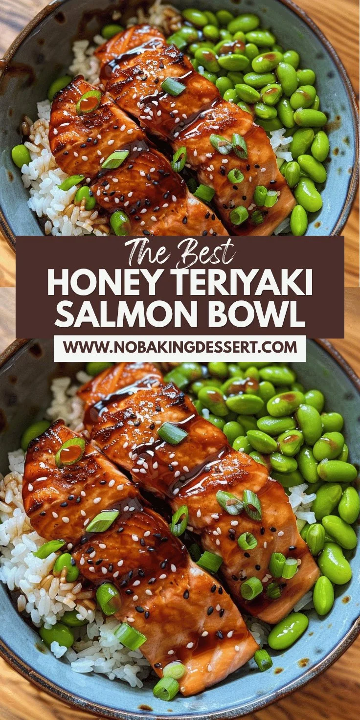 Honey-Glazed Teriyaki Salmon Bowl