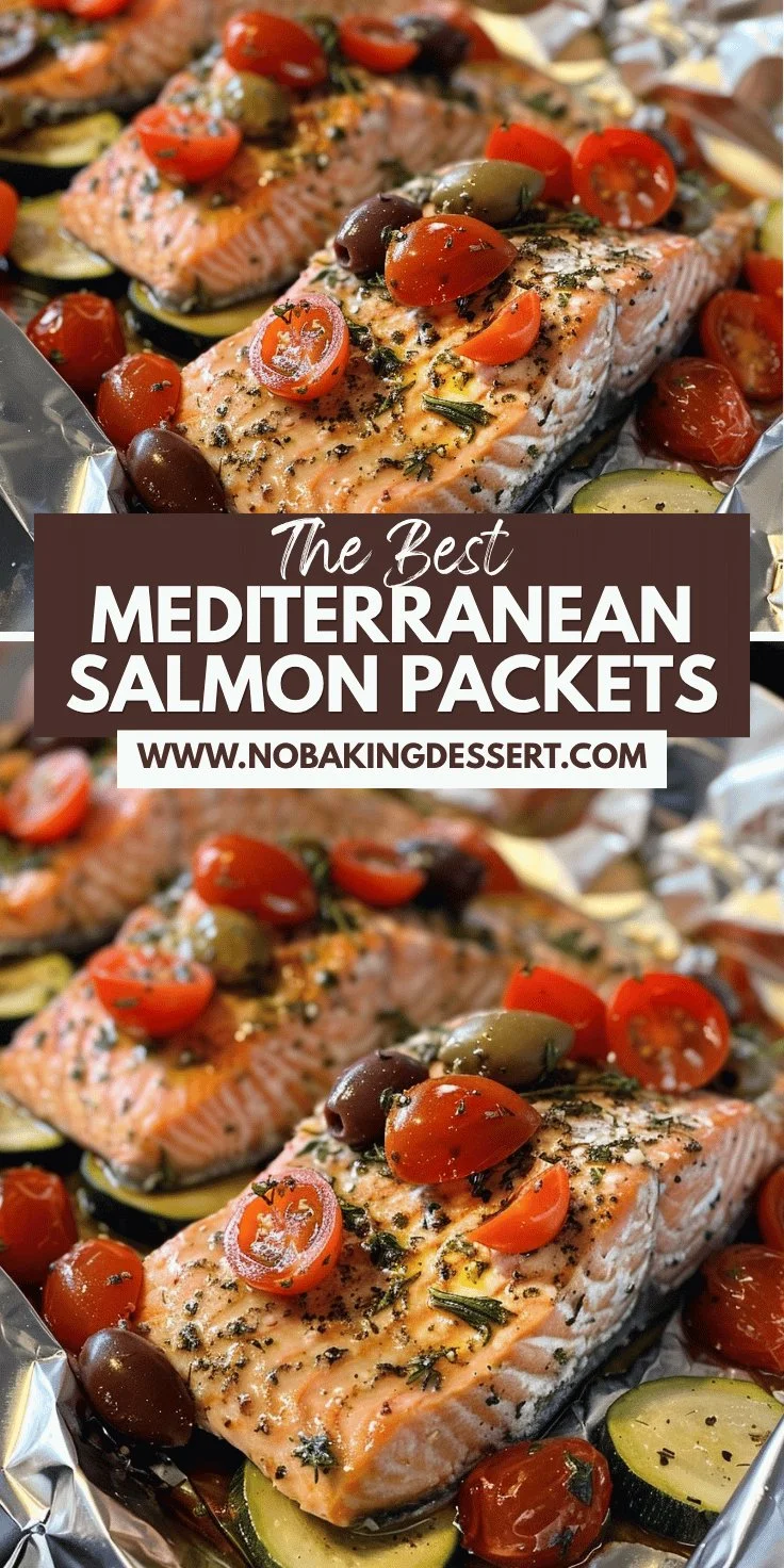 Mediterranean Salmon Foil Packets