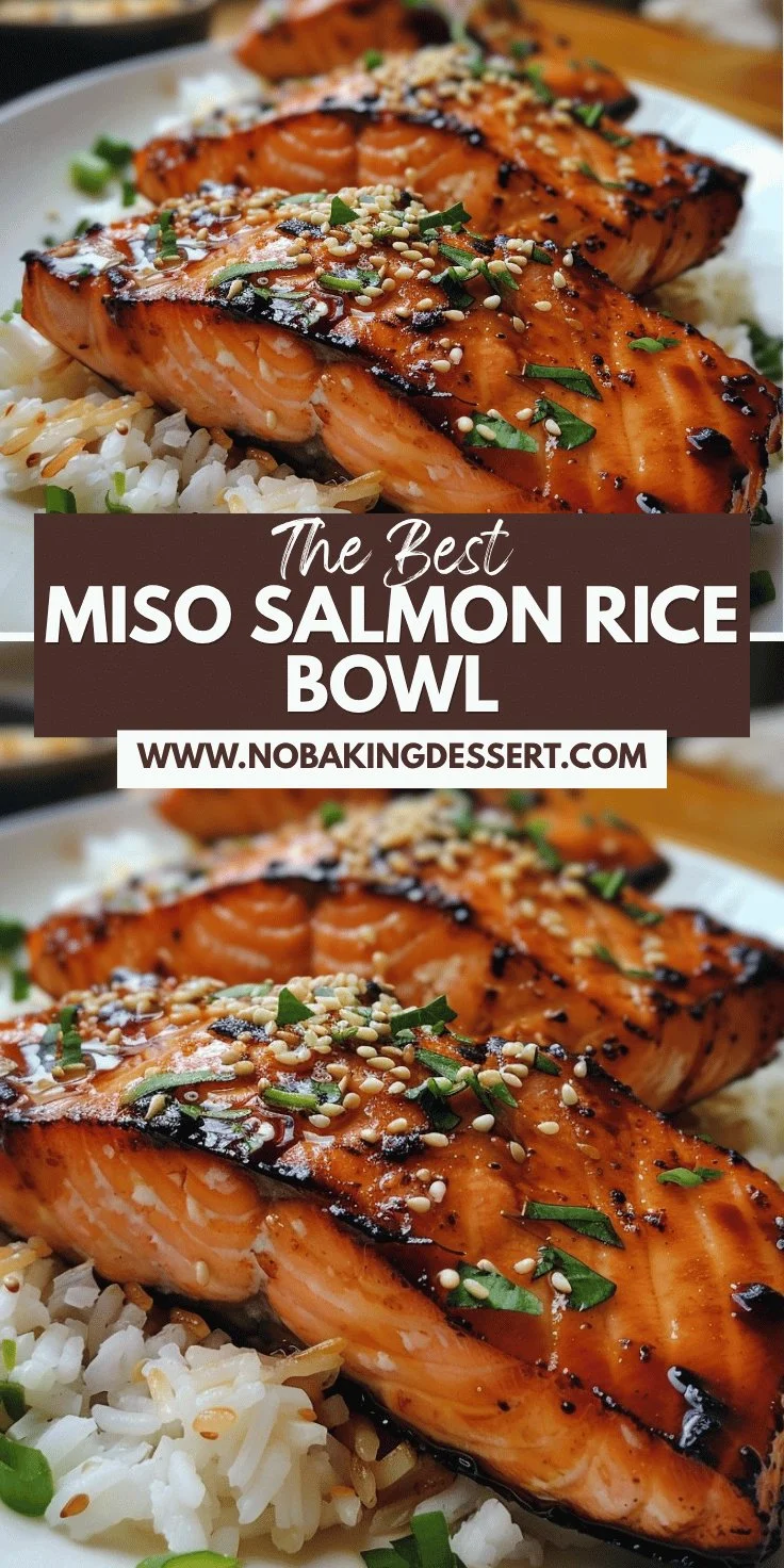 Miso Salmon with Rice