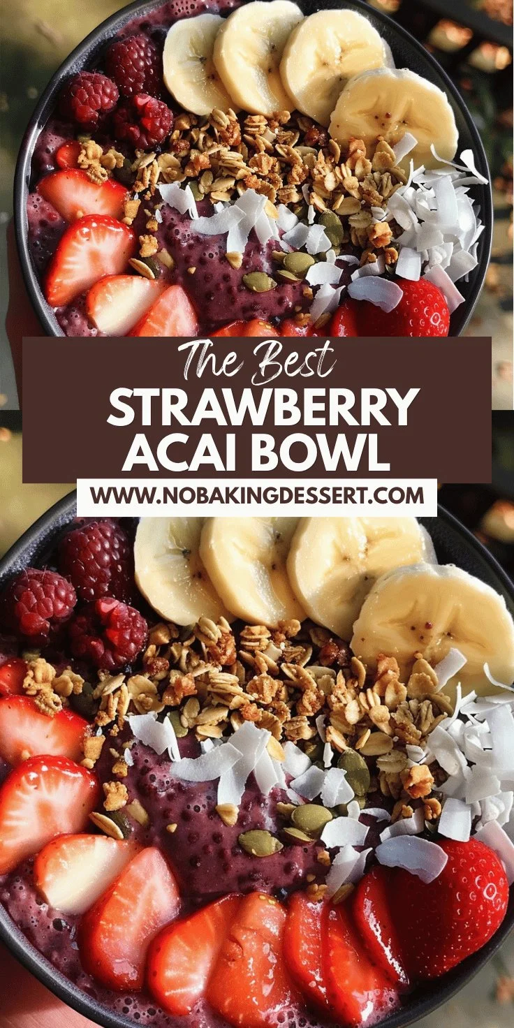 Must-Try Strawberry Acai Bowl