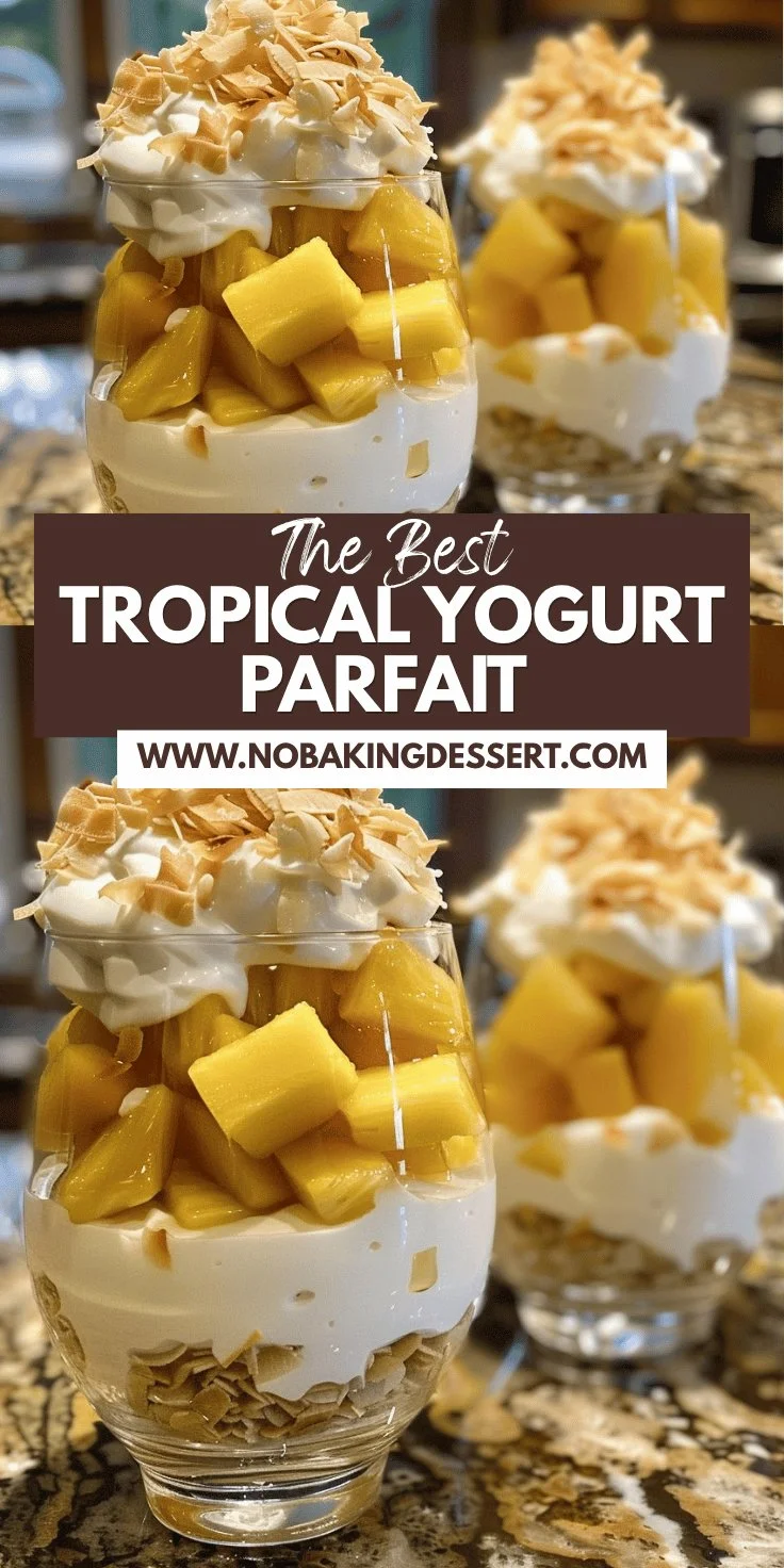 Tropical Yogurt Parfait Recipe